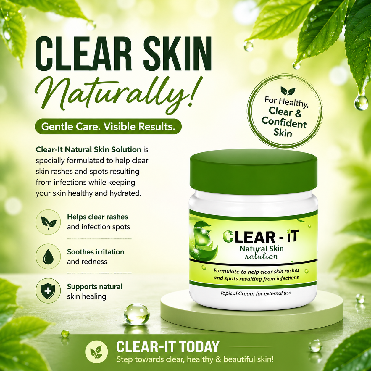 Clear-iT Natural Skin Solution